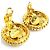 Orecchini a clip dorati Chanel D'oro - vista 7