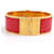 Hermès Bracciale Rigido Charnière Hermes Rosso D'oro  - vista 3