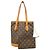 Borsa Tote Louis Vuitton Monogram Bucket PM Marrone