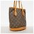 Borsa Tote Louis Vuitton Monogram Bucket PM Marrone - vista 2