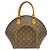 Borsa Louis Vuitton Monogram Ellipse MM Marrone