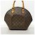 Borsa Louis Vuitton Monogram Ellipse MM Marrone - vista 13