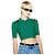 Suéter corto Gucci verde con Lurex