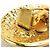 Orecchini a clip Chanel Gold D'oro - vista 11