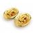 Orecchini a clip Chanel Gold D'oro - vista 4