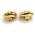 Orecchini a clip Chanel Gold D'oro - vista 5