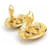 Orecchini a clip Chanel Gold D'oro - vista 6