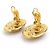 Orecchini a clip Chanel Gold D'oro - vista 7