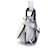 Piccola borsa a tracolla Loewe Gate Blu chiaro - vista 2