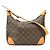 Borsa a Spalla Louis Vuitton Monogram Boulogne 30 Marrone Monogramma