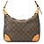 Borsa a Spalla Louis Vuitton Monogram Boulogne 30 Marrone Monogramma - vista 3