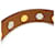 Hermès Hermes Charm Bracelet in Leather and Metal Brown Silvery Golden  - view 6