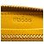 Cartera larga de cuero marrón y amarillo Prada Castaño - vista 10
