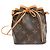 Borsa Louis Vuitton Noe Monogram Canvas Nano Marrone