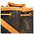 Borsa Louis Vuitton Noe Monogram Canvas Nano Marrone - vista 3