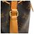Borsa Louis Vuitton Noe Monogram Canvas Nano Marrone - vista 5