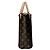 Borsa Louis Vuitton Sac Plat BB Marrone Monogramma - vista 4