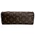 Borsa Louis Vuitton Sac Plat BB Marrone Monogramma - vista 5