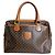 Céline Borsa in pelle marrone Celine