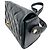 Borsa a tracolla Chanel in agnello nero - vista 12