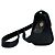 Borsa a tracolla Chanel in agnello nero - vista 4