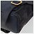 Mochila GUCCI Bamboo Camurça Marinho Ouro 003 2034 0030 Auth BA12560 Dourado Azul marinho - vista 14