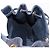 Mochila GUCCI Bamboo Camurça Marinho Ouro 003 2034 0030 Auth BA12560 Dourado Azul marinho - vista 22