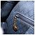 Mochila GUCCI Bamboo Camurça Marinho Ouro 003 2034 0030 Auth BA12560 Dourado Azul marinho - vista 24