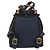 Mochila GUCCI Bamboo Camurça Marinho Ouro 003 2034 0030 Auth BA12560 Dourado Azul marinho - vista 3