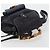Mochila GUCCI Bamboo Camurça Marinho Ouro 003 2034 0030 Auth BA12560 Dourado Azul marinho - vista 6