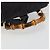Mochila GUCCI Bamboo Camurça Marinho Ouro 003 2034 0030 Auth BA12560 Dourado Azul marinho - vista 7