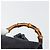 Mochila GUCCI Bamboo Camurça Marinho Ouro 003 2034 0030 Auth BA12560 Dourado Azul marinho - vista 8