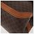 Céline Borsa CELINE Macadam Canvas PVC Pelle Marrone Oro Auth 179420A D'oro - vista 11