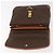 Céline Borsa CELINE Macadam Canvas PVC Pelle Marrone Oro Auth 179420A D'oro - vista 15