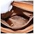 Céline Borsa CELINE Macadam Canvas PVC Pelle Marrone Oro Auth 179420A D'oro - vista 25