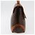 Céline Borsa CELINE Macadam Canvas PVC Pelle Marrone Oro Auth 179420A D'oro - vista 5