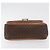 Céline Borsa CELINE Macadam Canvas PVC Pelle Marrone Oro Auth 179420A D'oro - vista 9
