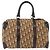 Borsa Christian Dior Trotter in tela marrone e oro Auth 179421 D'oro - vista 3