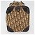 Borsa Christian Dior Trotter in tela marrone e oro Auth 179421 D'oro - vista 5