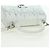 Borsa BALENCIAGA Hour Glass in pelle 2 modi Bianco Argento 592833 Auth bs34969M - vista 6
