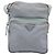 Bolso de Hombro PRADA Nylon Azul Claro Plata Auth hk3738 - vista 2