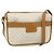 Borsa a Spalla GUCCI Micro GG Supreme PVC Bianco Oro 001 14 0412 Auth 180108 D'oro