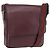 Borsa a Spalla Salvatore Ferragamo in Pelle Bordeaux Argento Auth BA12518 Bordò