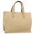 LOEWE Handtasche aus Leder Elfenbein Silber Auth ep14525 Roh