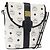 Borsa a Spalla MCM Vicetos Logogram PVC Pelle Oro Bianco Auth 179730 D'oro