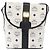 Borsa a Spalla MCM Vicetos Logogram PVC Pelle Oro Bianco Auth 179730 D'oro - vista 2