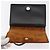 Borsa Salvatore Ferragamo Gancini in pelle nera argento Auth 179993 Nero - vista 14