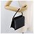 Borsa Salvatore Ferragamo Gancini in pelle nera argento Auth 179993 Nero - vista 20