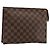LOUIS VUITTON Damier Ebene Poche Toilette 26 Pouch N47543 LV Auth 179094