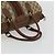 Borsa Boston GUCCI GG Supreme Web Sherry Line PVC Beige Oro Auth 178730 D'oro - vista 7